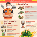 📢🔥มาตรการรับมือสถานการณ์ ไฟไหม้ หมอกควัน และฝุ่นละออง PM2.5 🌫️